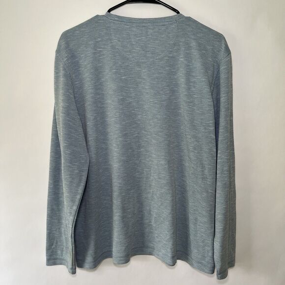 Orvis Sweater Men's Size M Medium Light Blue Classic Collection Pullover Crew - Picture 5 of 6